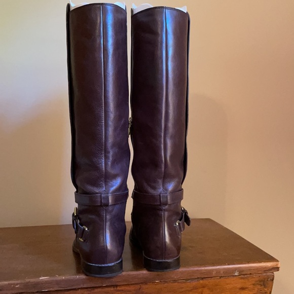 Coach Monique tall leather boots - Picture 4 of 6